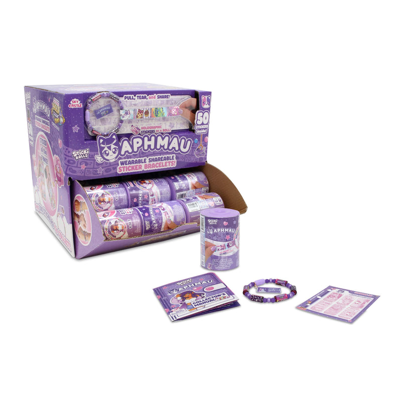 STICKI ROLLS APHMAU käevõru aksessuaaride- ning kleepsudega