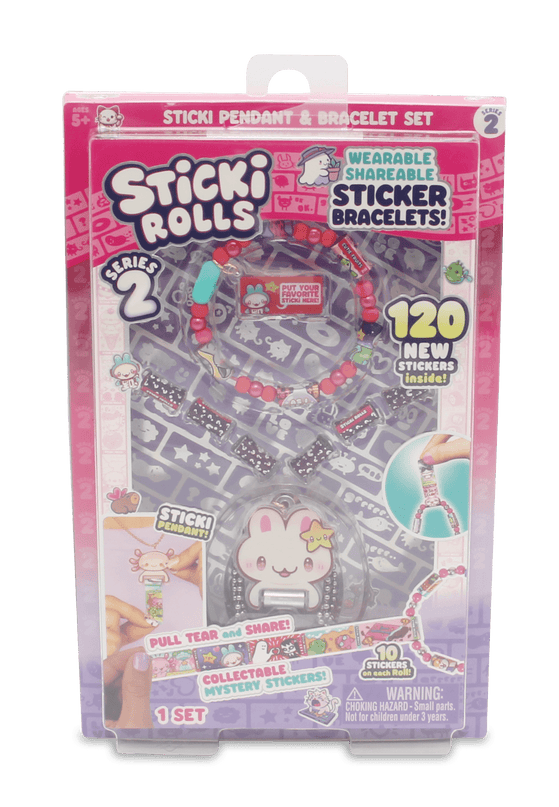 STICKI ROLLS käevõru ning ripatsi komplekt