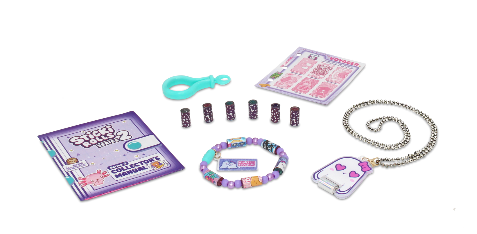 STICKI ROLLS käevõru ning ripatsi komplekt