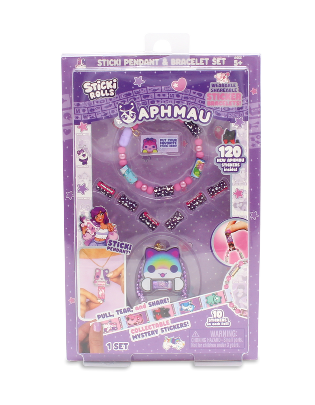 STICKI ROLLS APHMAU käevõru ning ripatsi komplekt