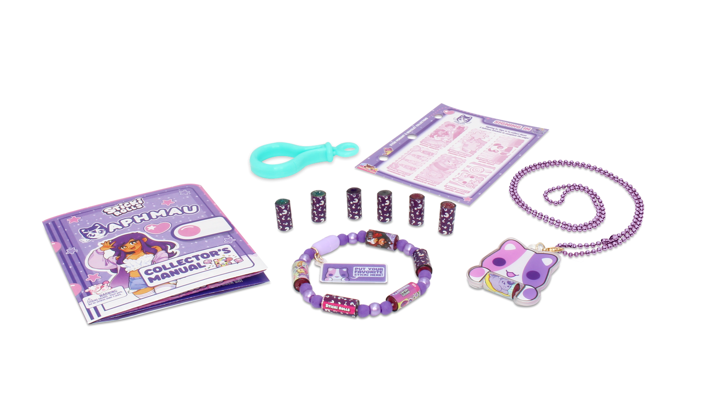 STICKI ROLLS APHMAU käevõru ning ripatsi komplekt