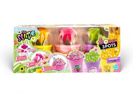 SO SLIME lima valmistamise komplekt Lillepott 3 tk