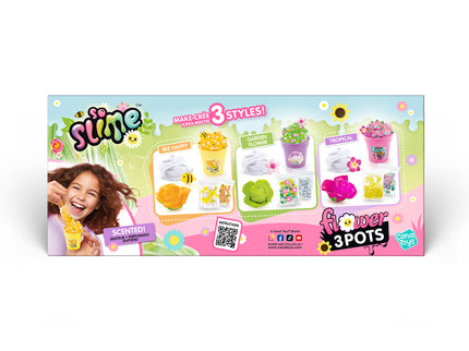 SO SLIME lima valmistamise komplekt Lillepott 3 tk