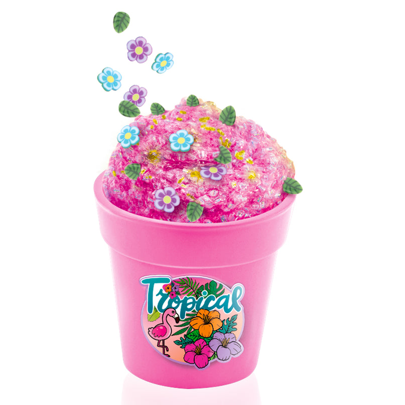 SO SLIME lima valmistamise komplekt Lillepott 3 tk