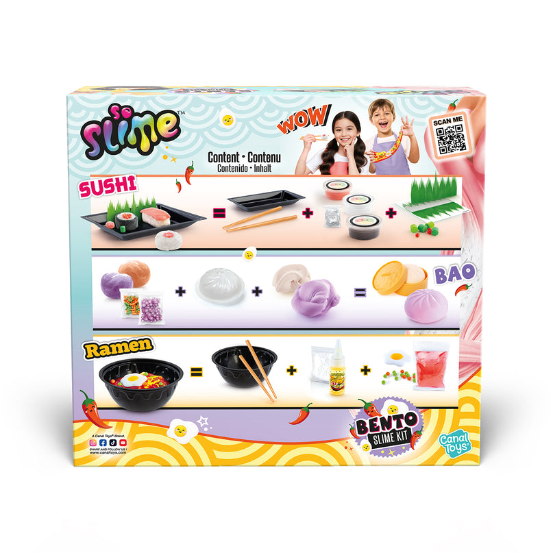 SO SLIME lima valmistamise komplekt BENTO
