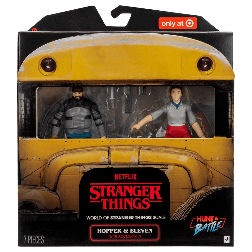 STRANGER THINGS Kujud aksessuaaridega, 9 cm, 2 tk