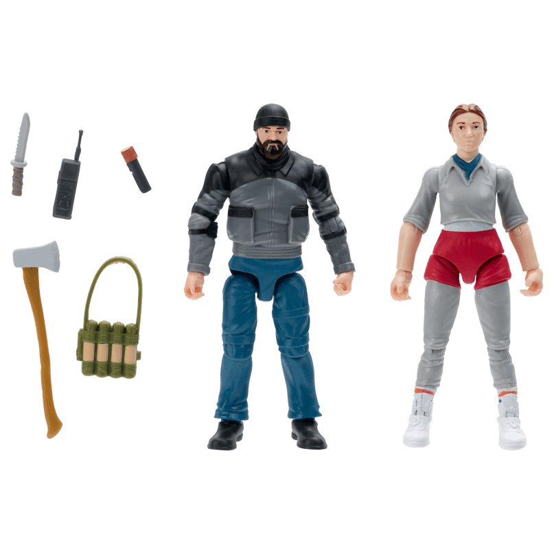 STRANGER THINGS Kujud aksessuaaridega, 9 cm, 2 tk