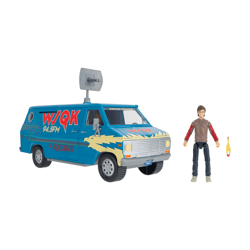 STRANGER THINGS Figuri ja Sõiduki Komplekt - Steve koos SQWK kaubiku ja aksessuaaridega