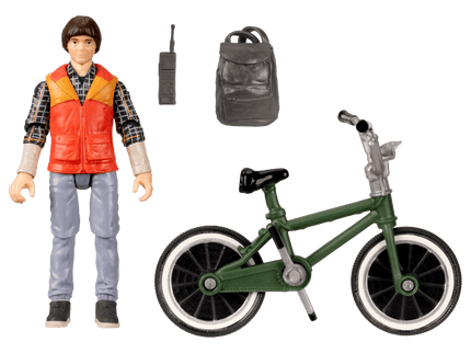 STRANGER THINGS Kuju jalgratta ja aksessuaariga - Will Byers, 12 cm