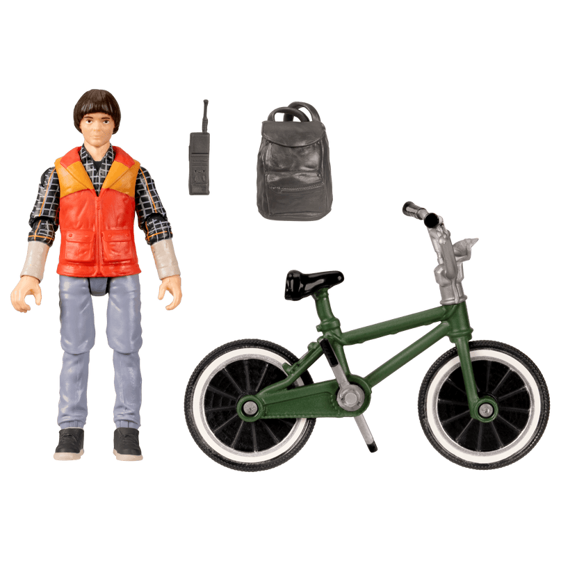 STRANGER THINGS Kuju jalgratta ja aksessuaariga - Will Byers, 12 cm
