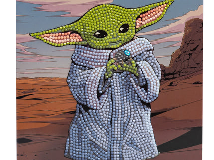 STAR WARS Teemantmaal Õnnitluskaart Grogu
