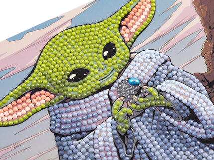 STAR WARS Teemantmaal Õnnitluskaart Grogu