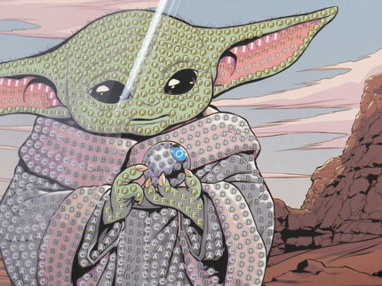 STAR WARS Teemantmaal Õnnitluskaart Grogu