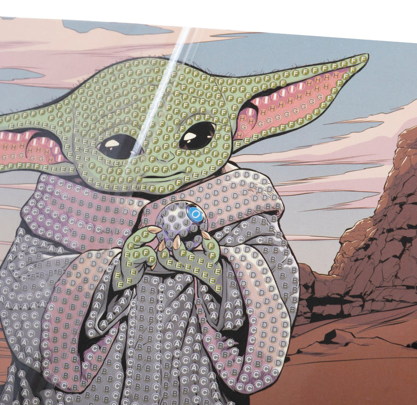 STAR WARS Teemantmaal Õnnitluskaart Grogu