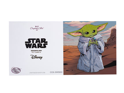 STAR WARS Teemantmaal Õnnitluskaart Grogu