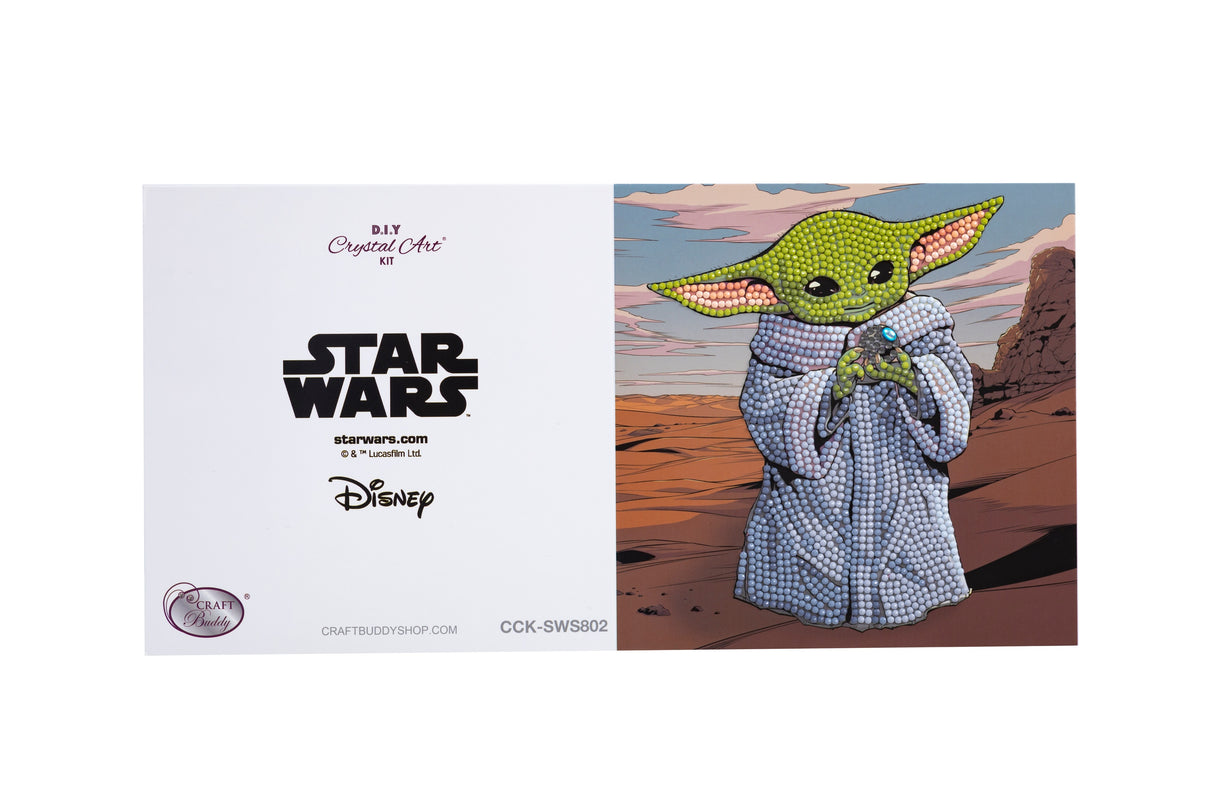 STAR WARS Teemantmaal Õnnitluskaart Grogu