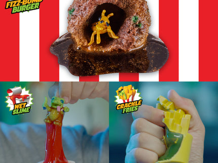 TERROR FRIED mängukomplekt Õudsad burgerid