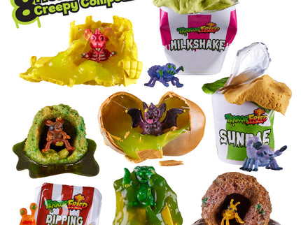 TERROR FRIED mängukomplekt Koledate suupistete ämber