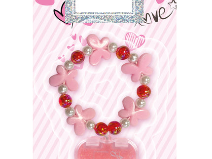 LUKKY Huulepalsam aksessuaariga "Bracelet Heart"