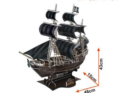 CUBICFUN 3D pusle Kuninganna Anne Purjekas