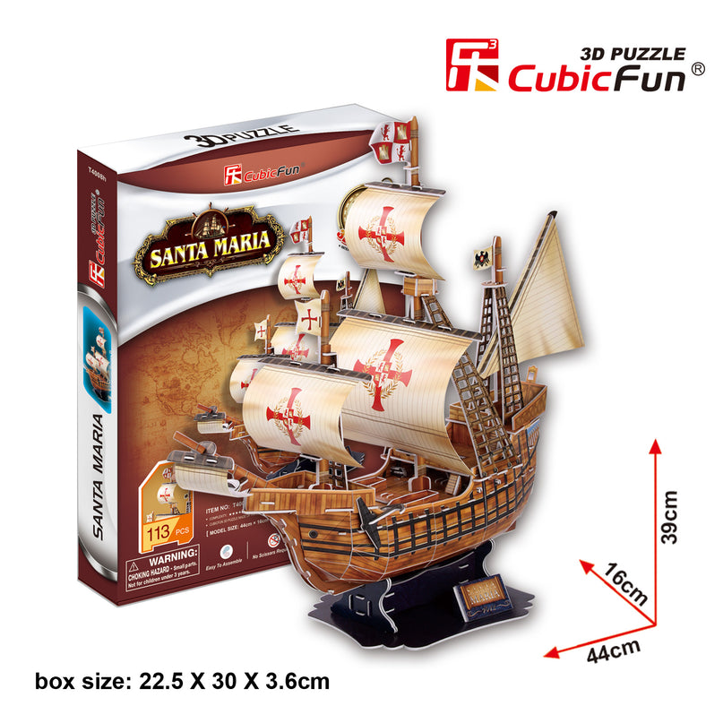 CUBICFUN 3D pusle Santa Maria