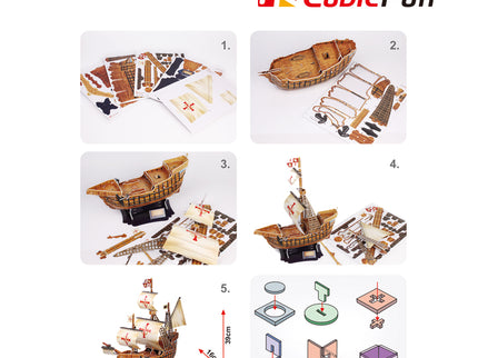 CUBICFUN 3D pusle Santa Maria