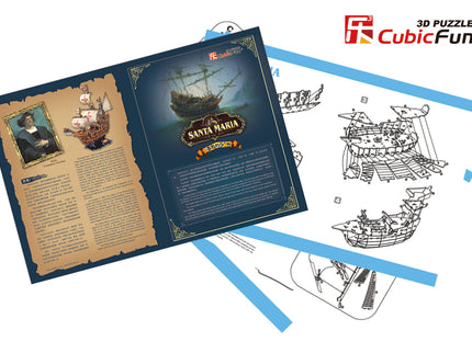 CUBICFUN 3D pusle Santa Maria