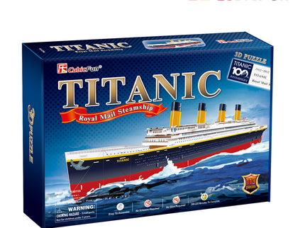 CUBICFUN 3D pusle Titanic (Suur)