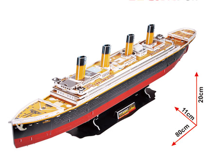 CUBICFUN 3D pusle Titanic (Suur)