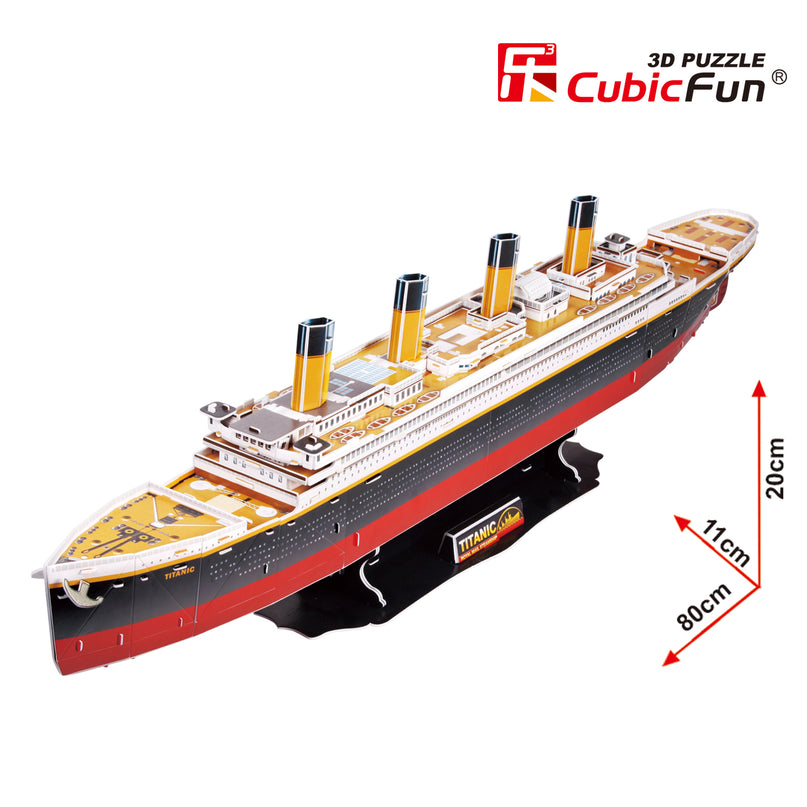 CUBICFUN 3D pusle Titanic (Suur)