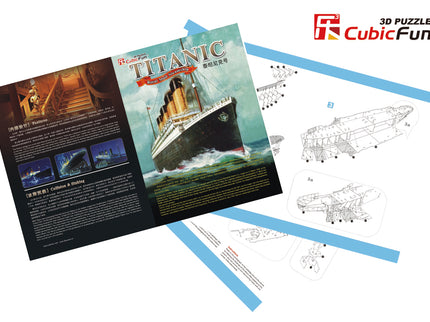 CUBICFUN 3D pusle Titanic (Suur)