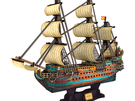 CUBICFUN 3D pusle Hispaania armada: The San Felipe