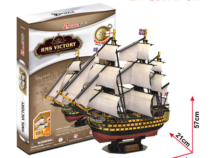 CUBICFUN 3D pusle Purjekas