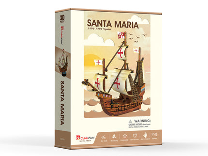 CUBICFUN 3D pusle Santa Maria