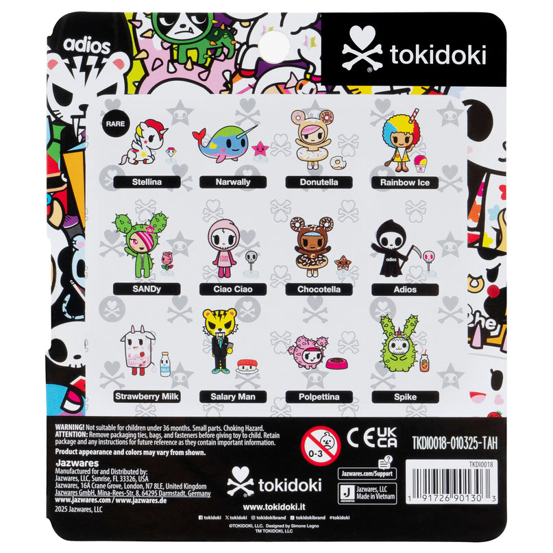 TOKIDOKI figuur aksessuaariga, 5 cm