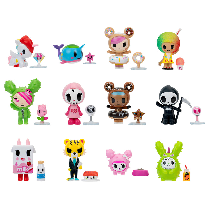 TOKIDOKI figuur aksessuaariga, 5 cm
