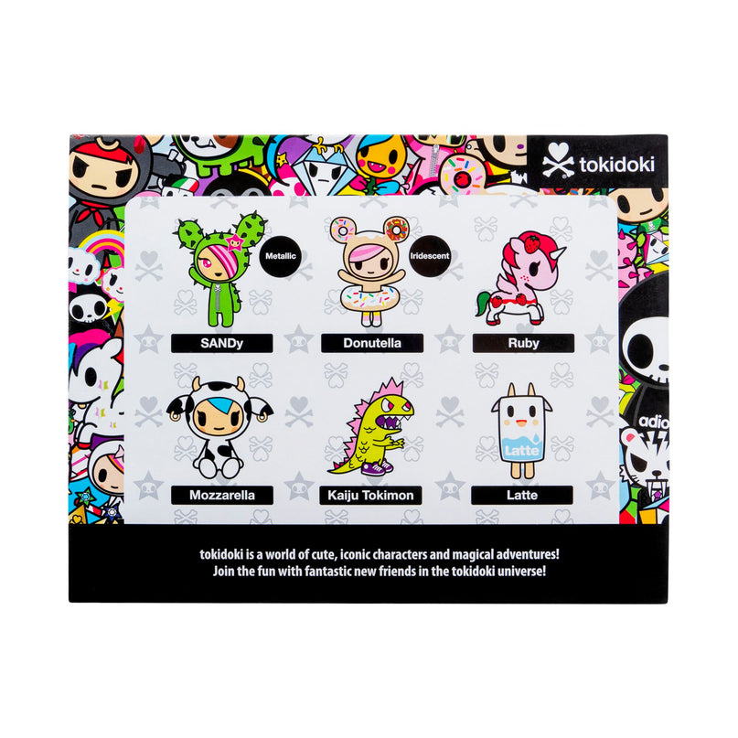 TOKIDOKI figuurid, 6 tk, 5 cm