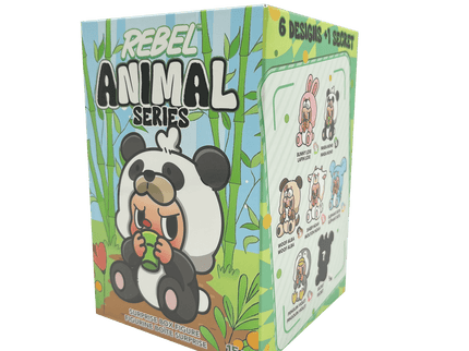REBEL BEAR pehme mänguasi Animals, üllatuspakk, 15 cm