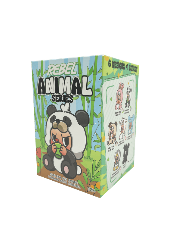 REBEL BEAR pehme mänguasi Animals, üllatuspakk, 15 cm