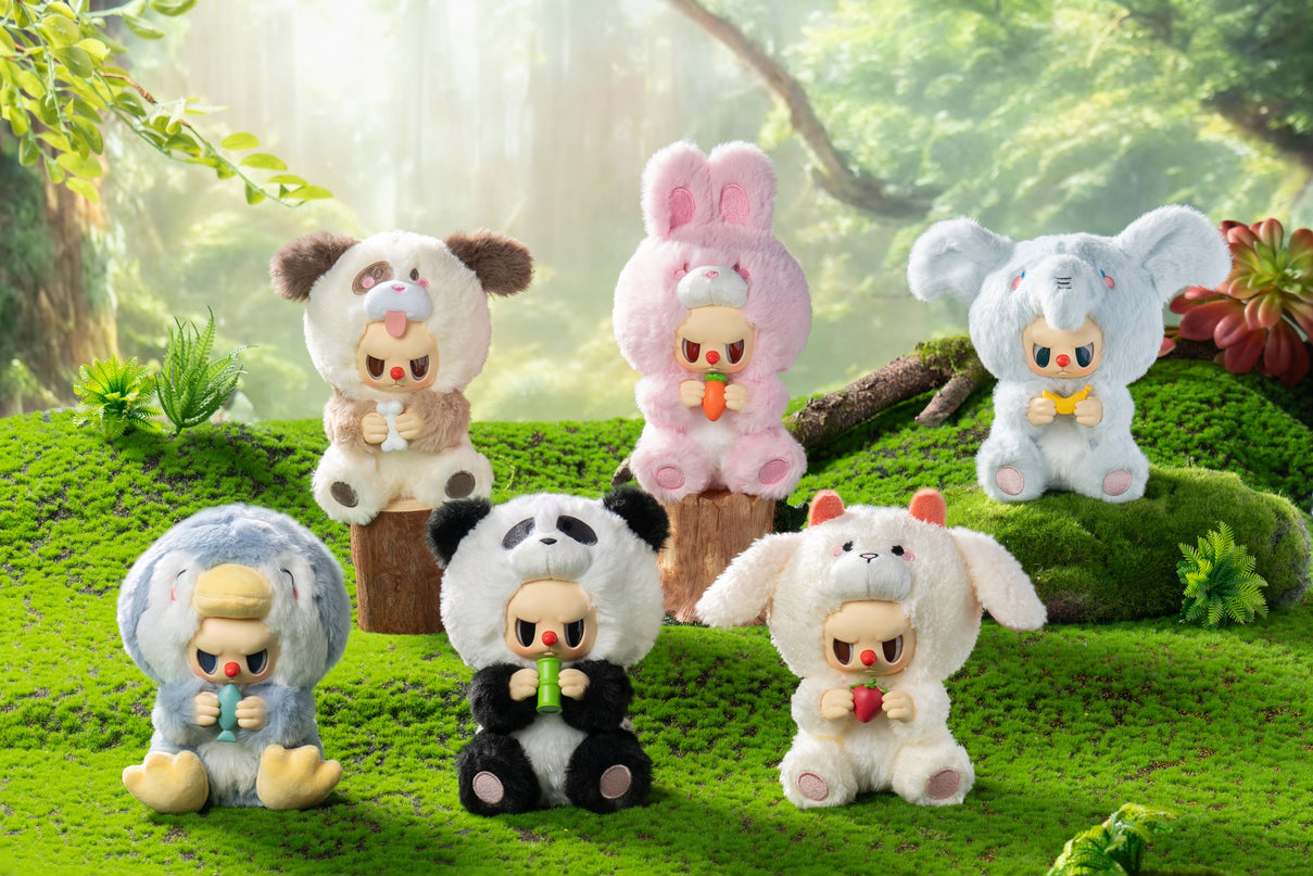 REBEL BEAR pehme mänguasi Animals, üllatuspakk, 15 cm
