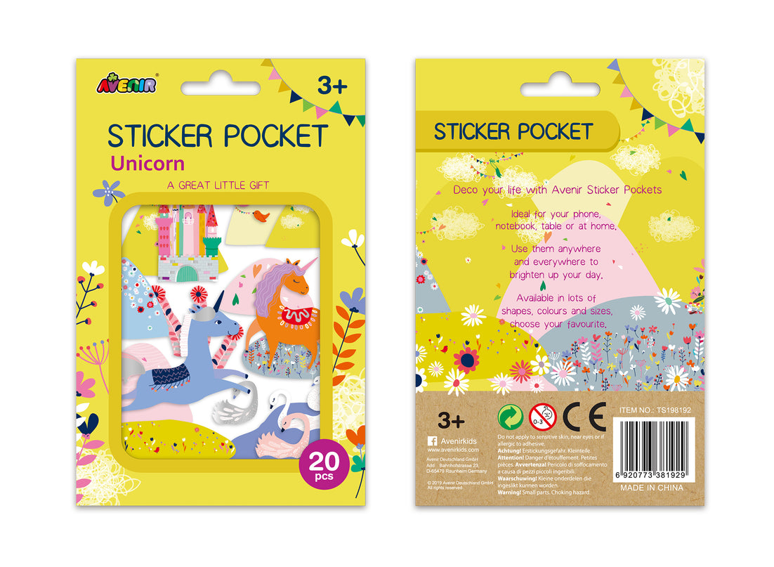 AVENIR Kleepsud: Ükssarvikud