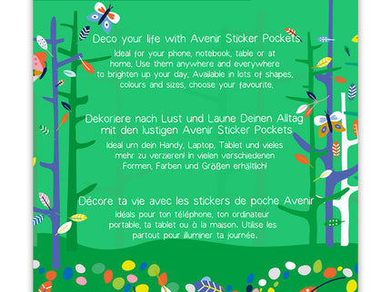 AVENIR Kleepsud: Pandad