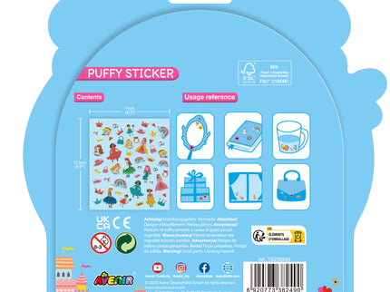 AVENIR Pehmed kleepsud Printsess