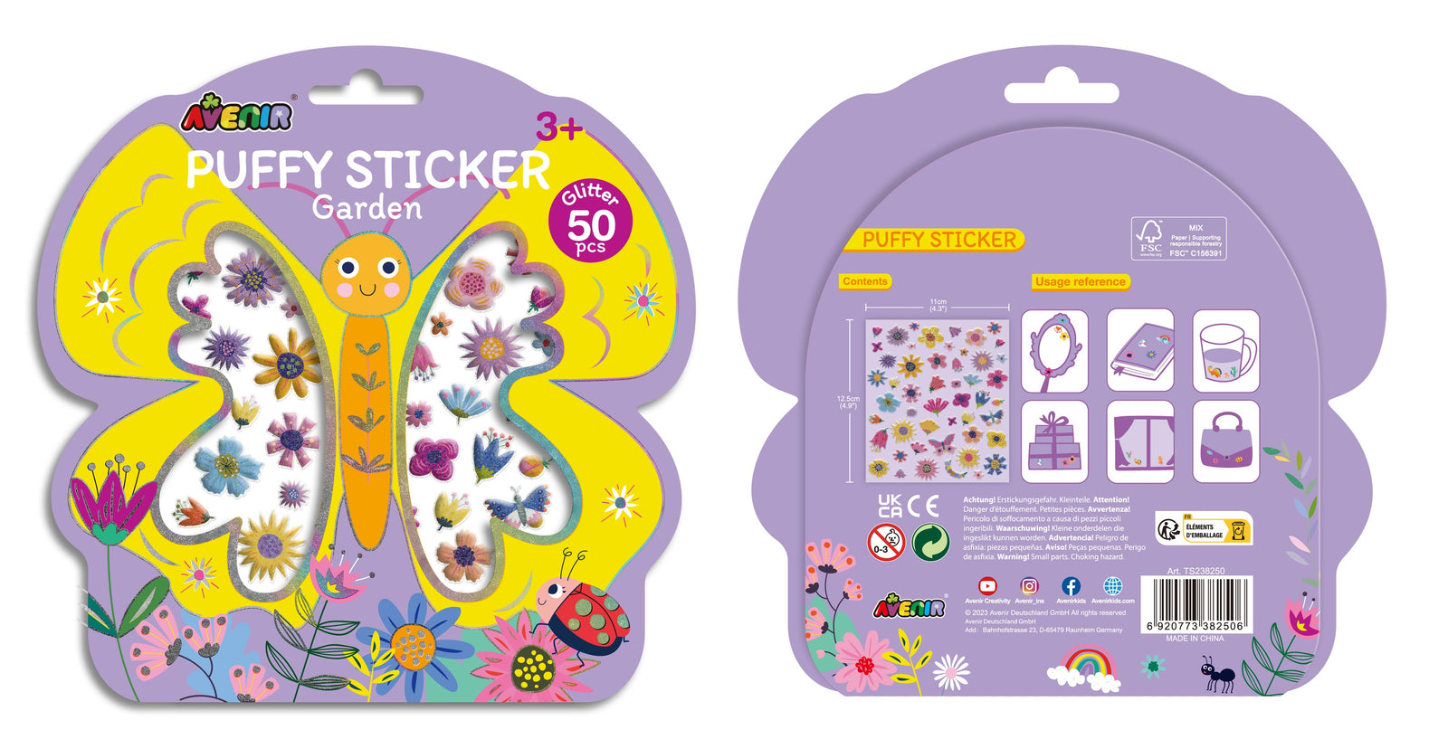 AVENIR Pehmed kleepsud Aed