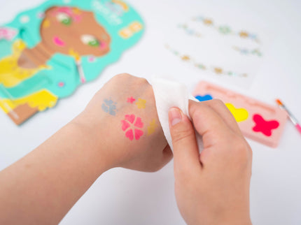 AVENIR Näokaunistuste komplekt Lilleline printsess