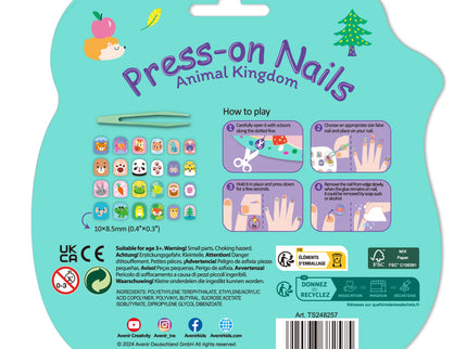 AVENIR Küünekleepsud Loomade maailm