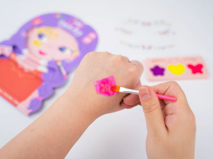 AVENIR Näokaunistuste komplekt Liblikate printsess