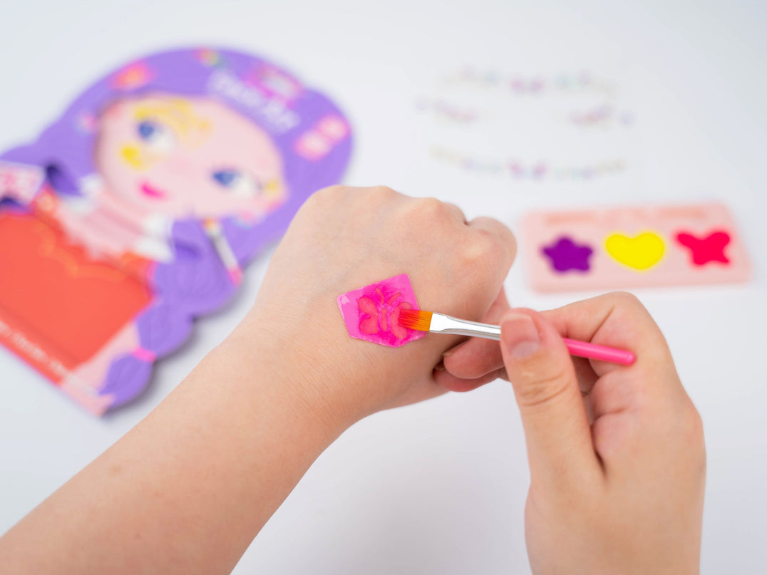 AVENIR Näokaunistuste komplekt Liblikate printsess