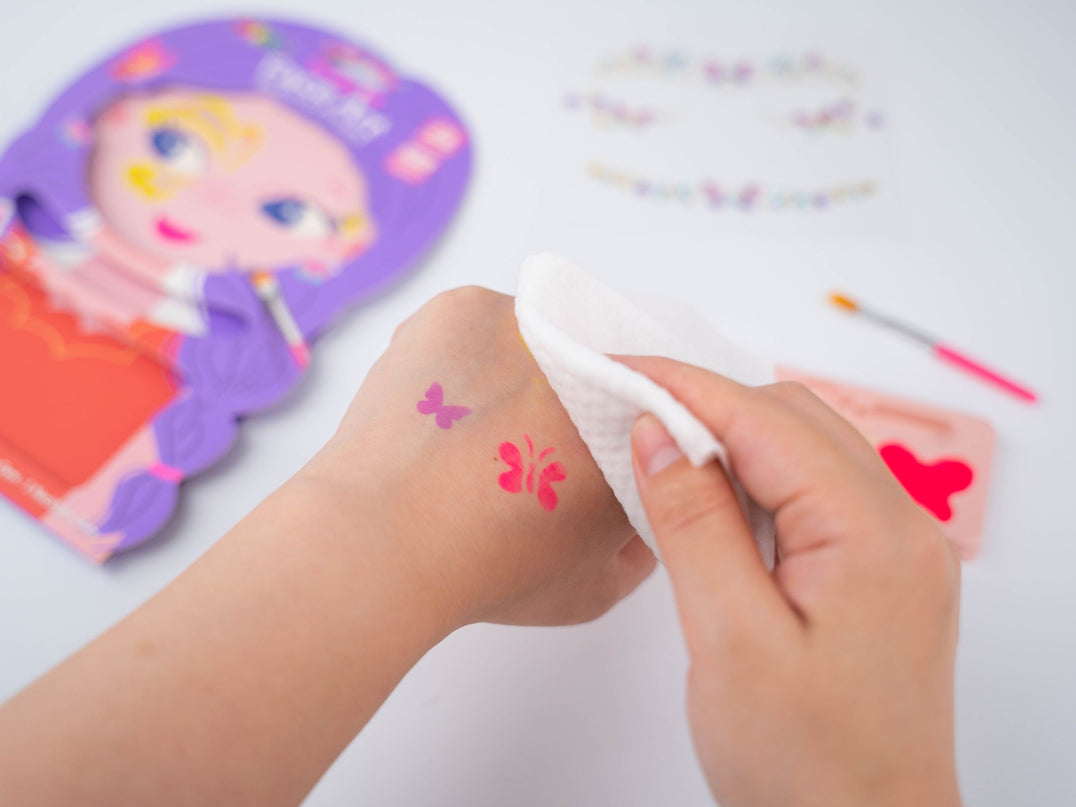 AVENIR Näokaunistuste komplekt Liblikate printsess