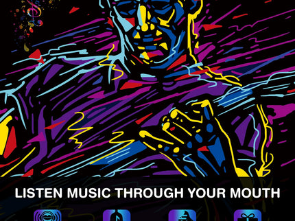 Tasty Sounds - Muusikapulgakomm, mustika maitseline